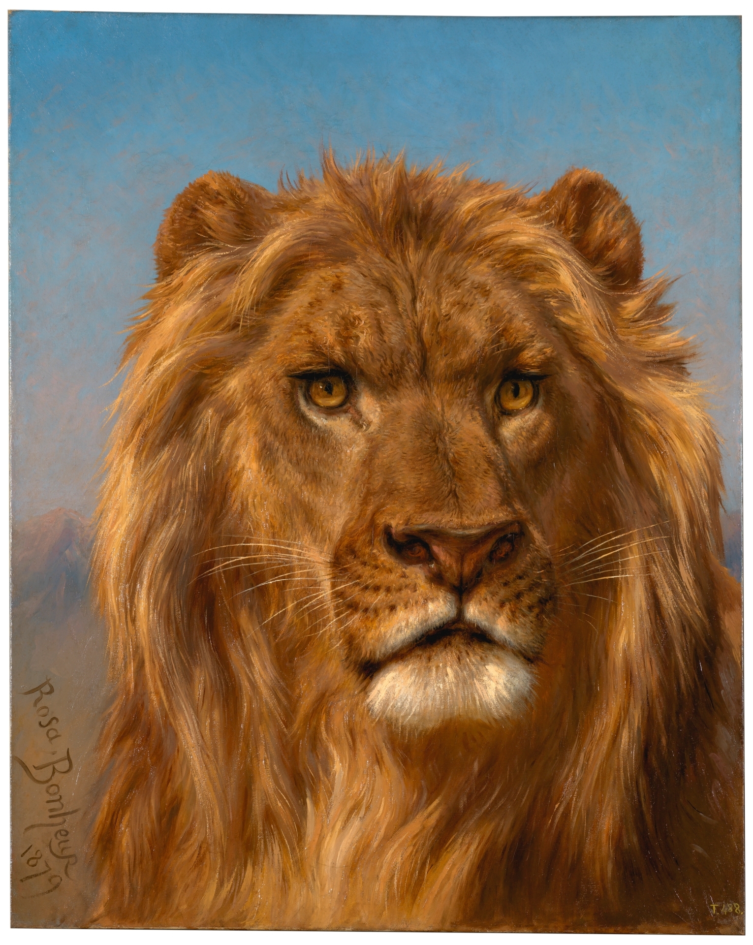 El Cid (Lion Head) by Rosa Bonheur - 1879 - 95 x 76 cm Museo del Prado