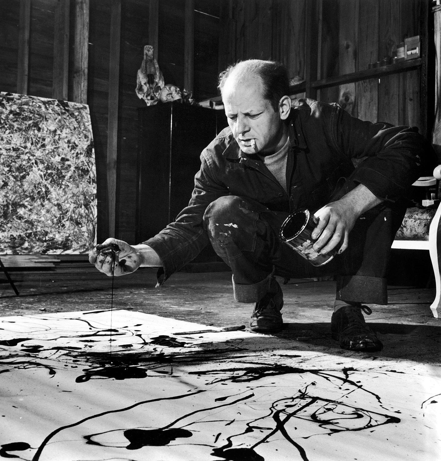 Jackson Pollock - January 28, 1912 - August 11, 1956