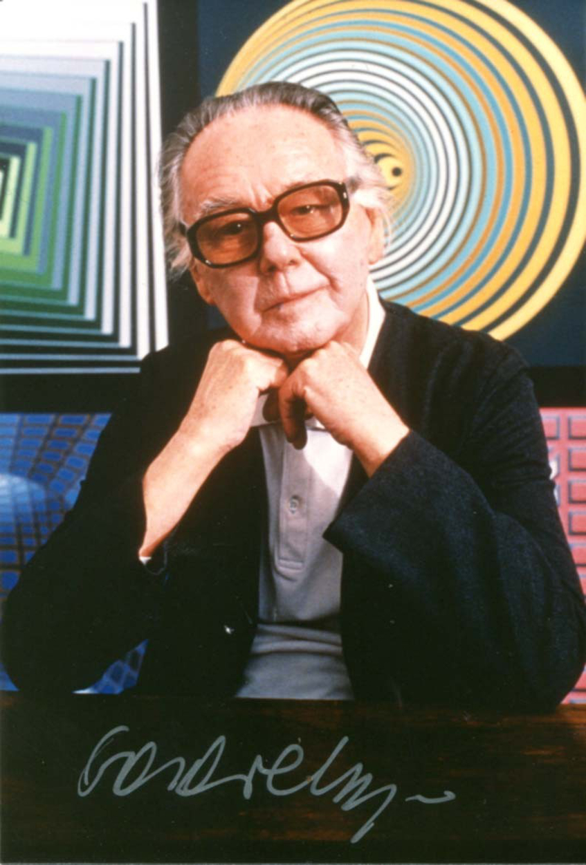 Victor Vasarely - April 9, 1906 - March 15, 1997