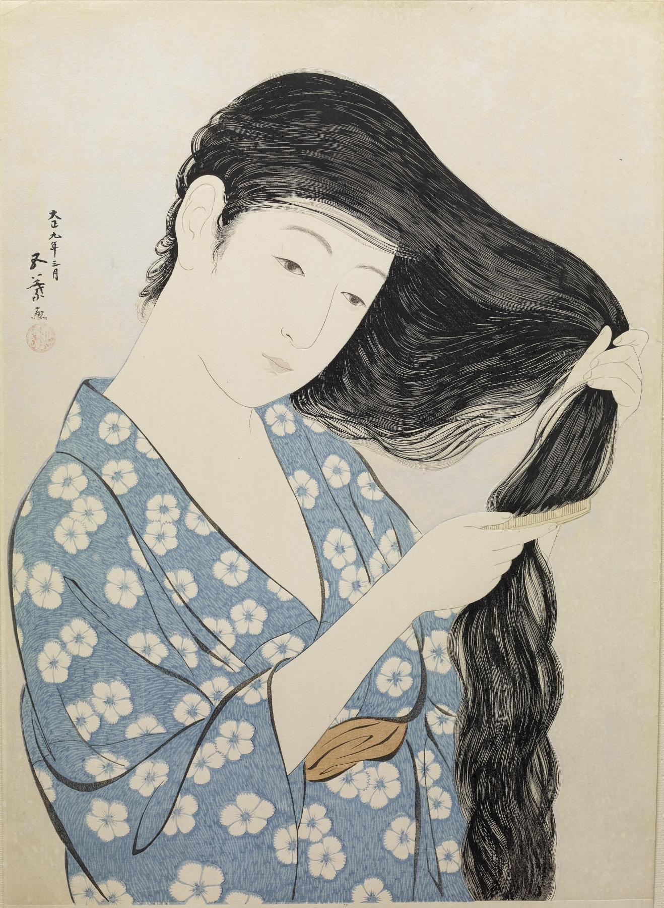 Hashiguchi Goyō - Diciembre 21, 1880 - Febrero 24, 1921