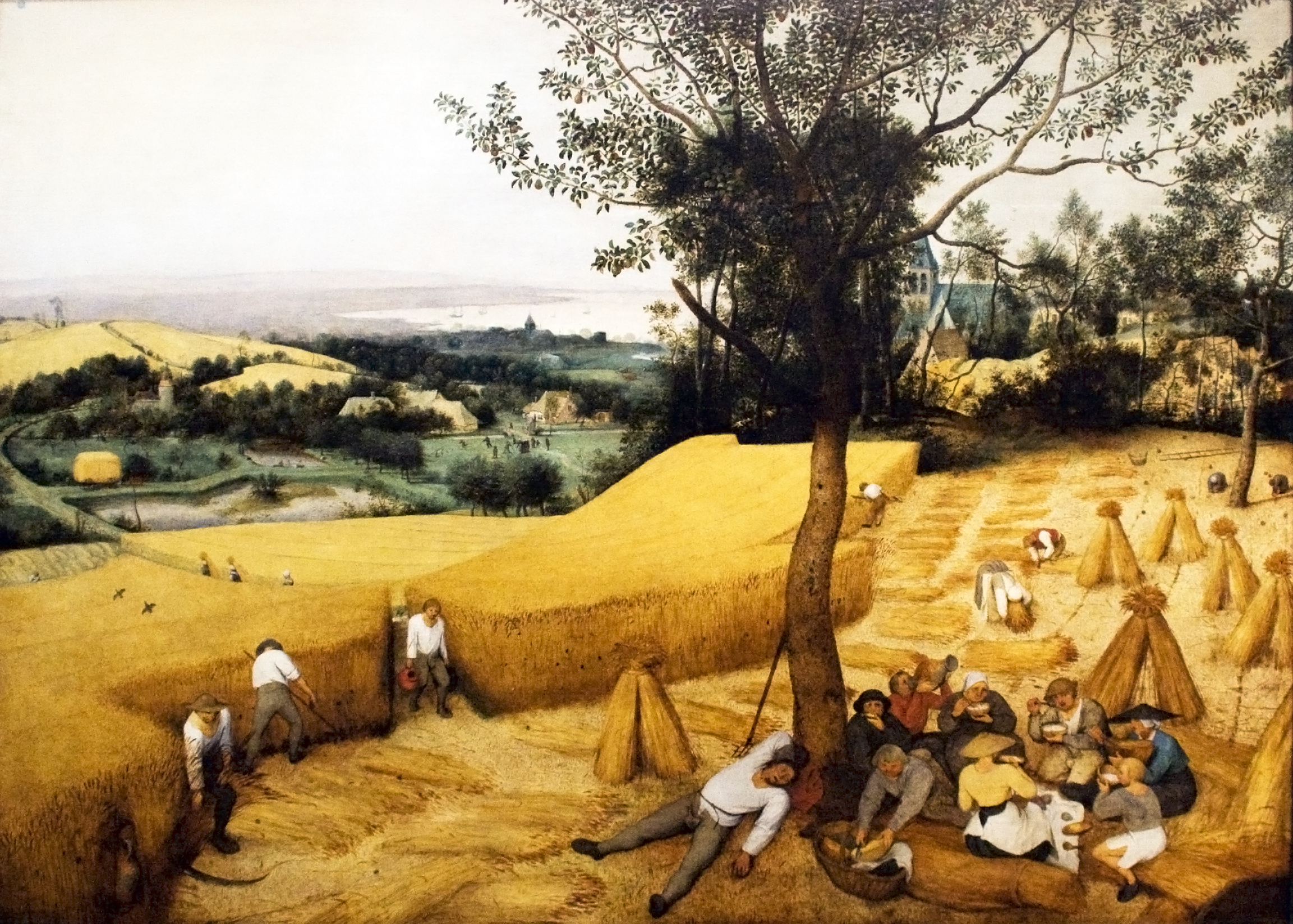 The Harvesters by Pieter Bruegel the Elder - 1565 - 119 × 162 cm Metropolitan Museum of Art
