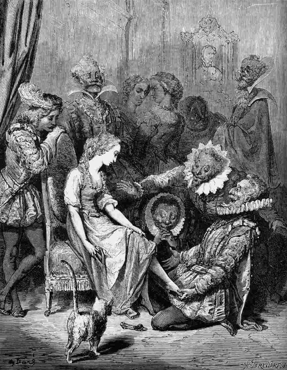 Cendrillon by Gustave Doré - - - - collection privée