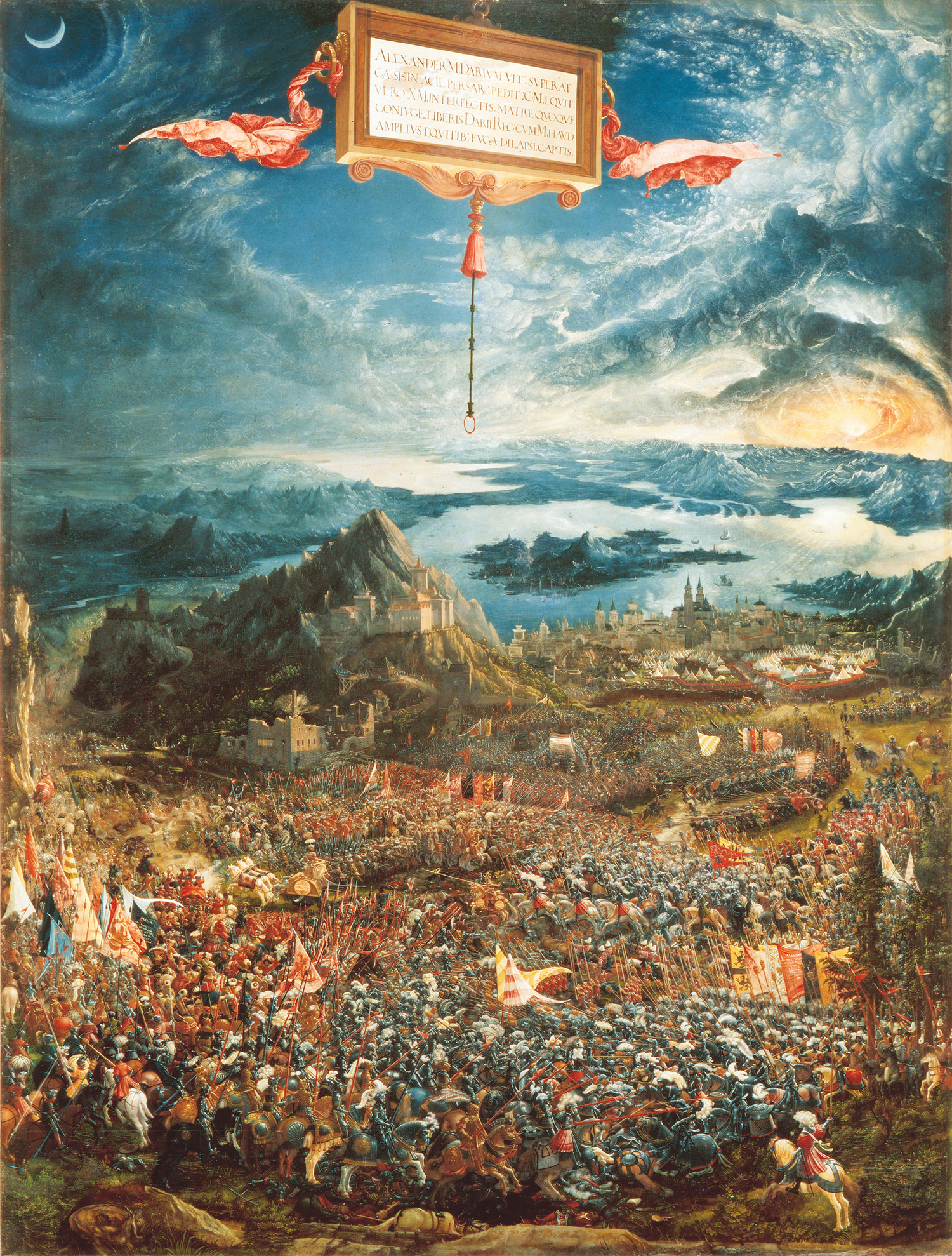 The Battle of Alexander at Issus by Albrecht Altdorfer - 1529 - 158 × 120 cm Alte Pinakothek