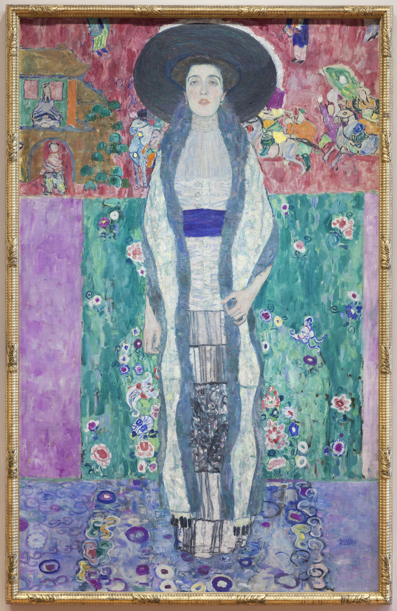 Portrait of Adele Bloch-Bauer II by Gustav Klimt - 1912 - 190 x 120 cm private collection