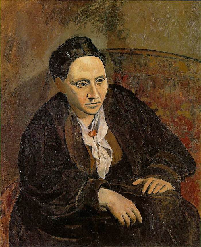 Gertrude Stein by Pablo Picasso - 1905 - 100 x 81.3 cm Metropolitan Museum of Art