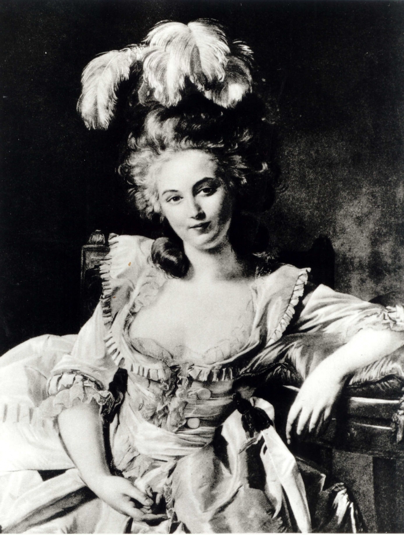 Portret damy by Louis-Rolland Trinquesse - 1780 - 91,50 cm x 73 cm 