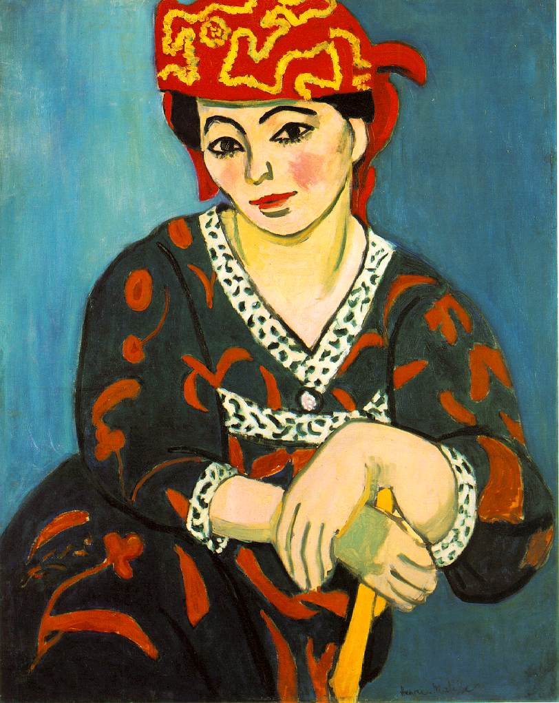 Madras Rouge. by Henri Matisse - 1907 - 99.4 × 80.5 cm 