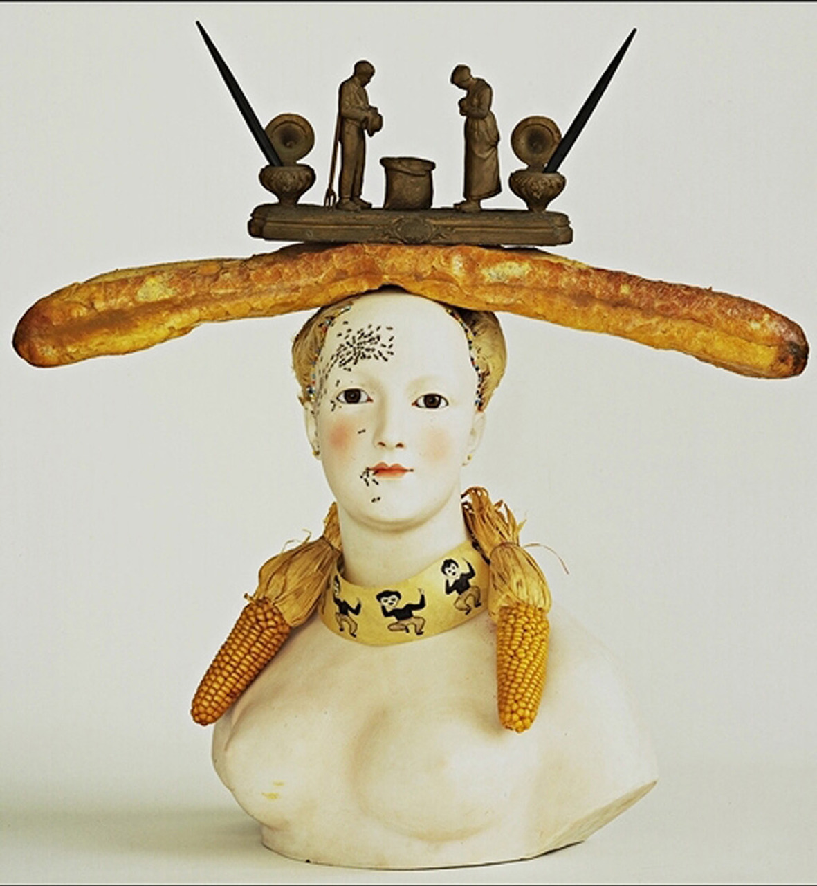 一位女子的怀旧半身像 by 萨尔瓦多 达利 - 1933 - 73.9 x 69.2 x 32 cm 現代藝術博物館