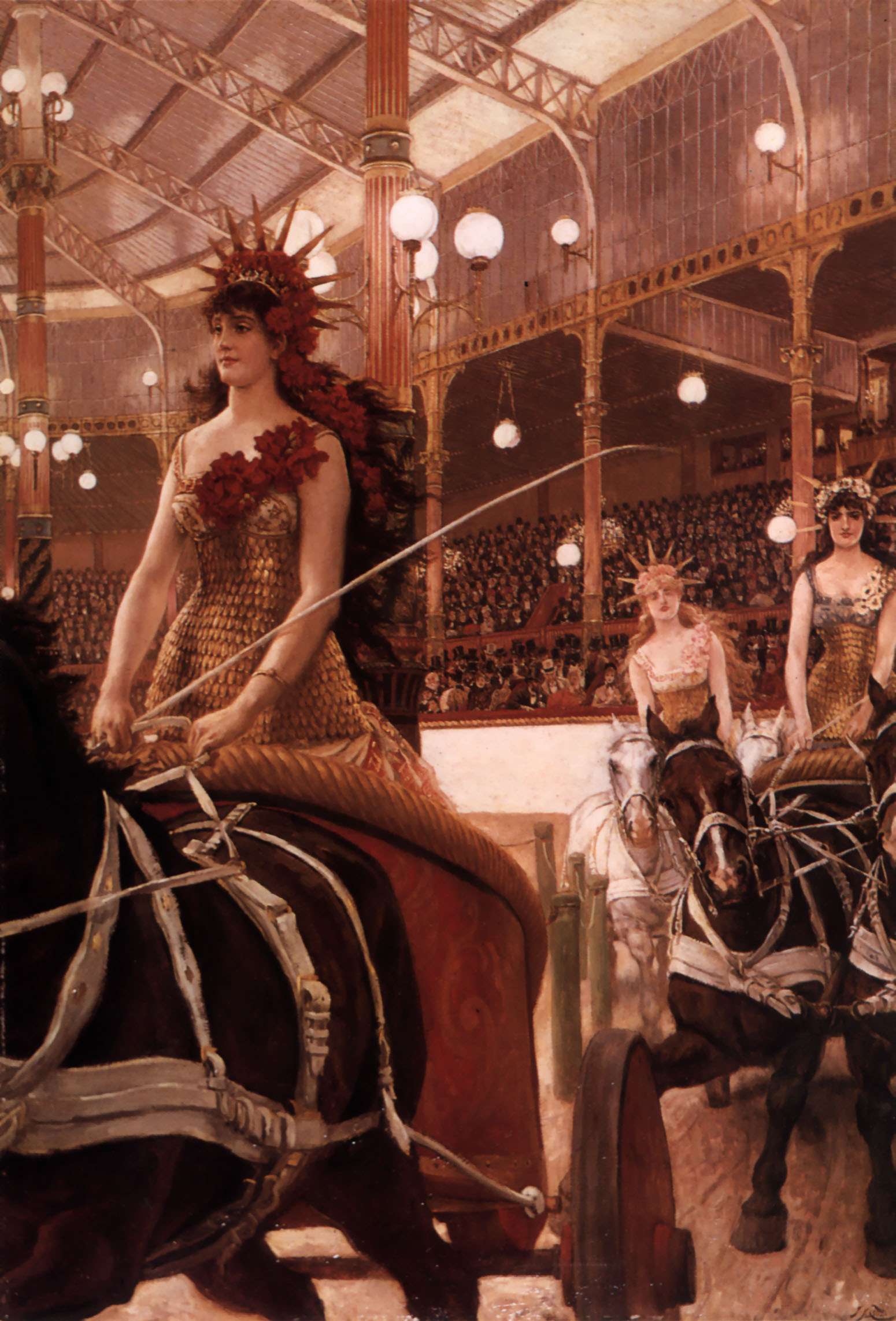 The Ladies of the Cars by James Tissot - 1885 - - private collection