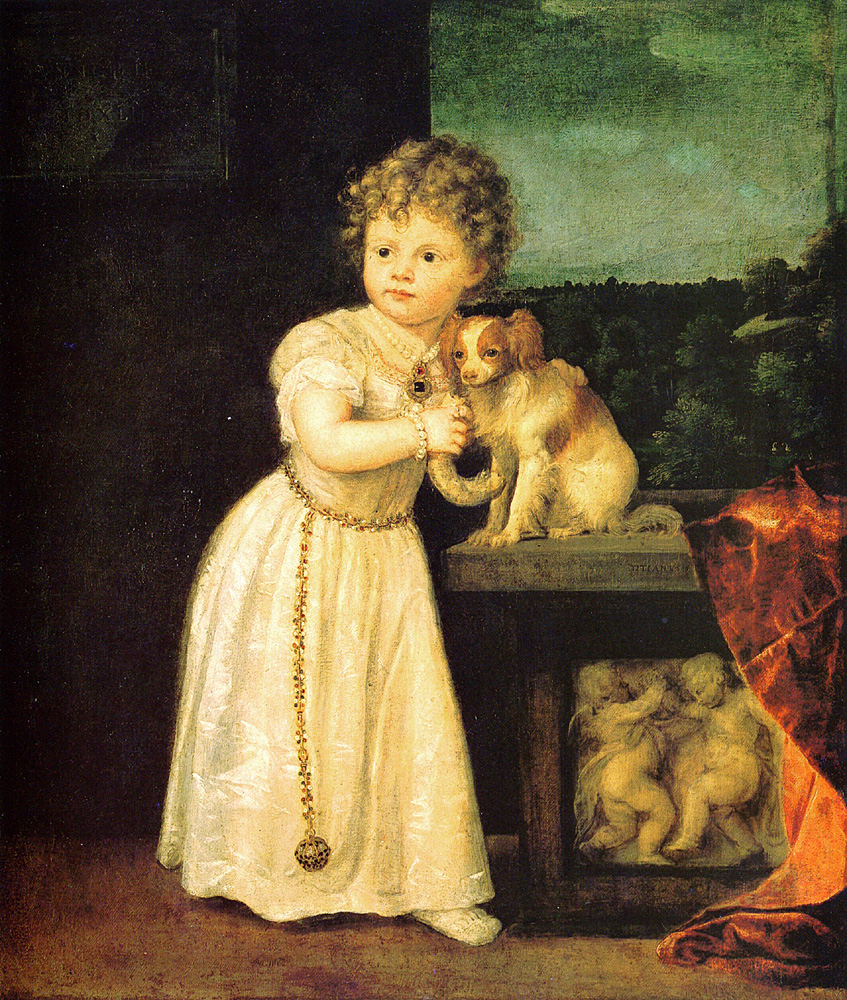 Клариса Строцци by  Titian - 1542 - - 