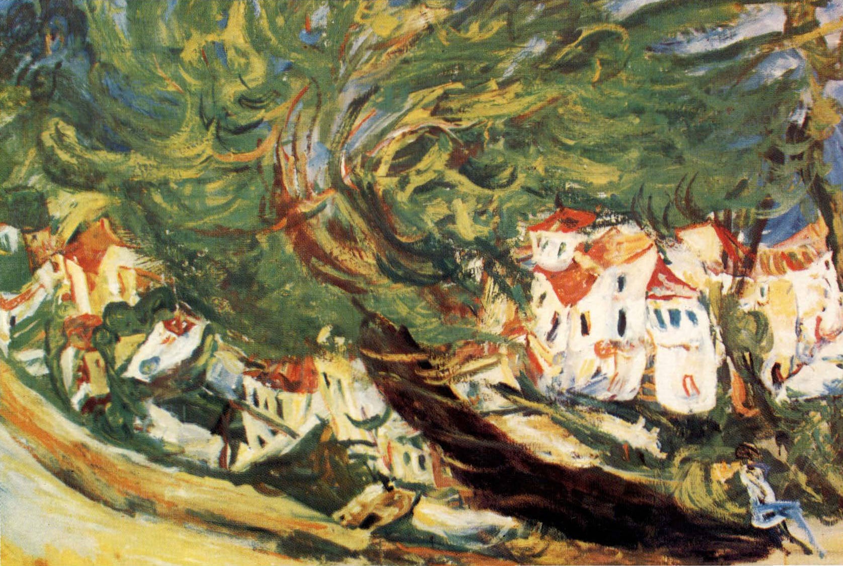 Árvore Deitada by Chaïm Soutine - 1923-1924 