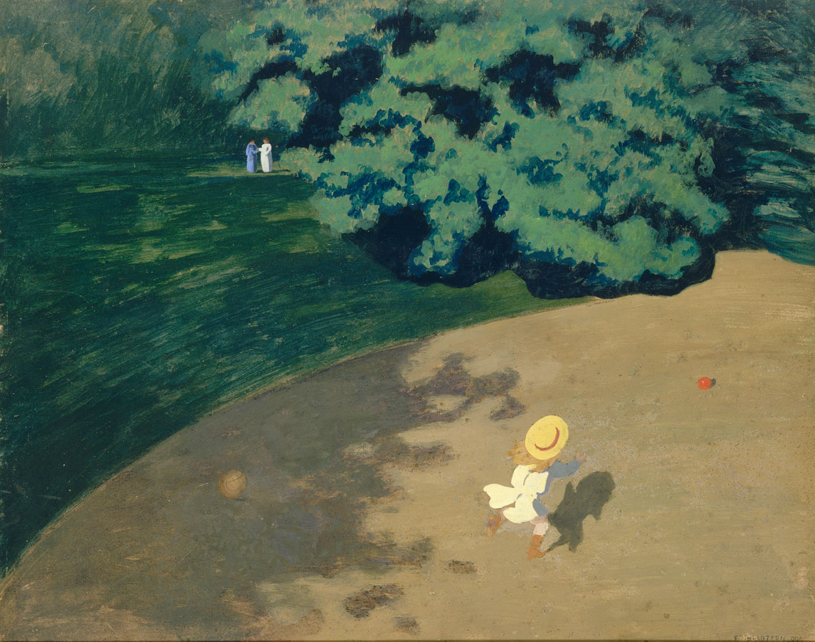 The Ball by Félix Vallotton - 1899 - 61 x 48 cm Musée d'Orsay