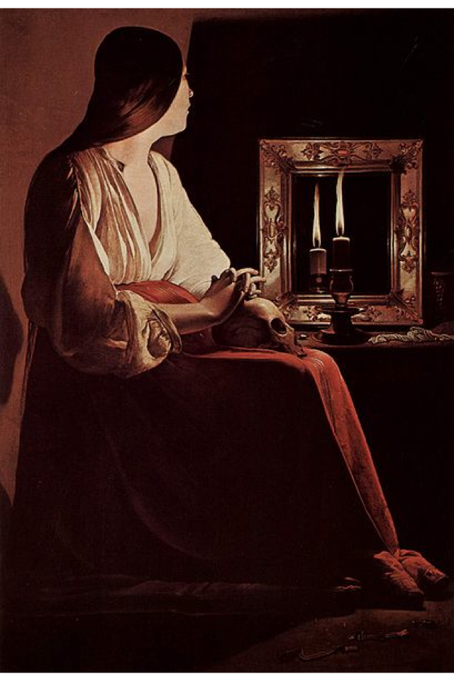 The Penitent Magdalene by Georges de La Tour - 1625-1650 - 133,4 × 102,2 cm Metropolitan Museum of Art