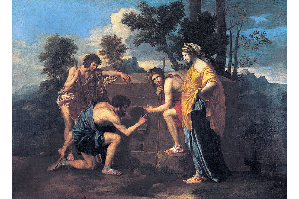 И в Аркадии я by Nicolas Poussin - 1637-1638 - 121 × 185 см 