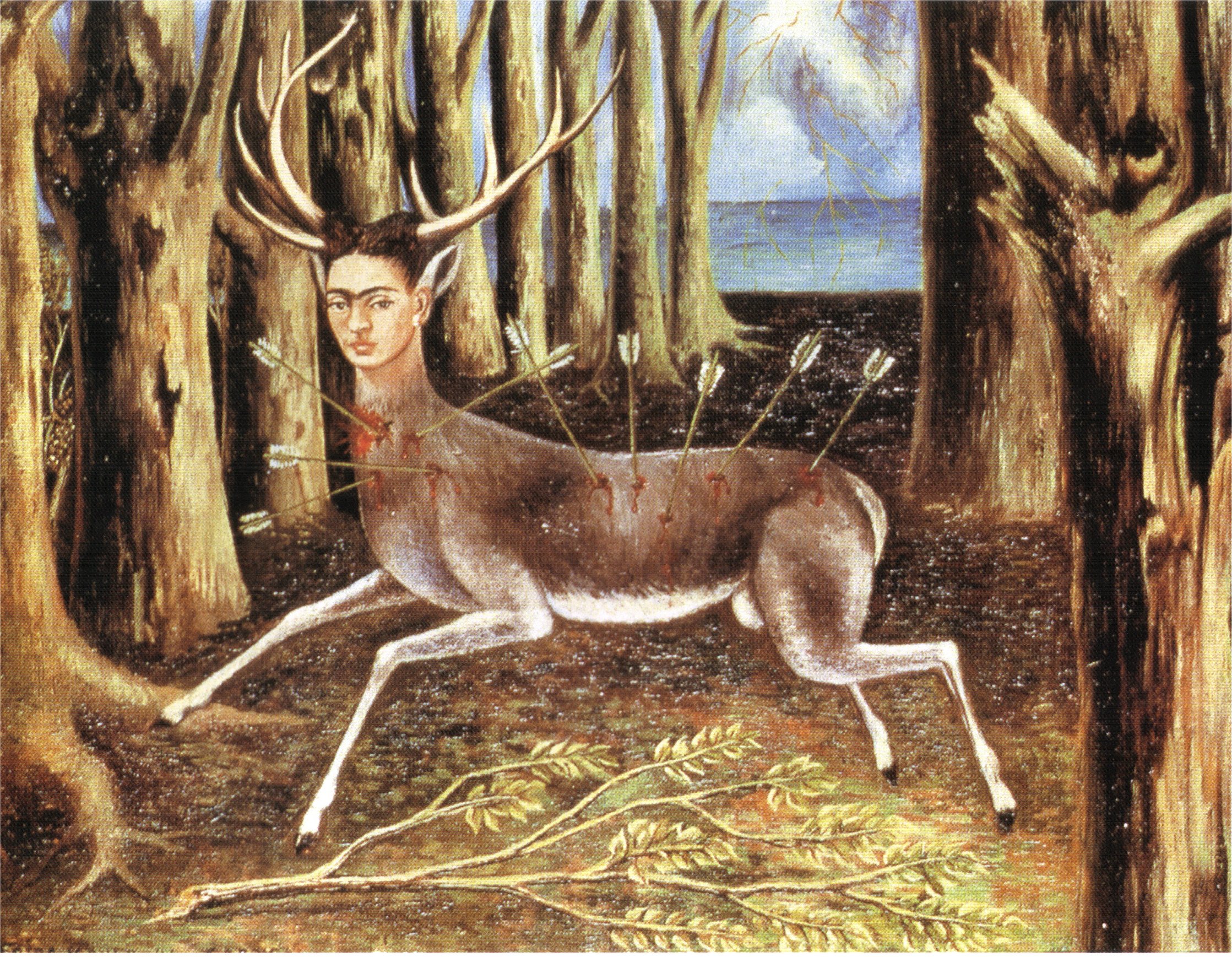 Wounded Deer by Frida Kahlo - 1946 - 22.4 x 30 cm private collection