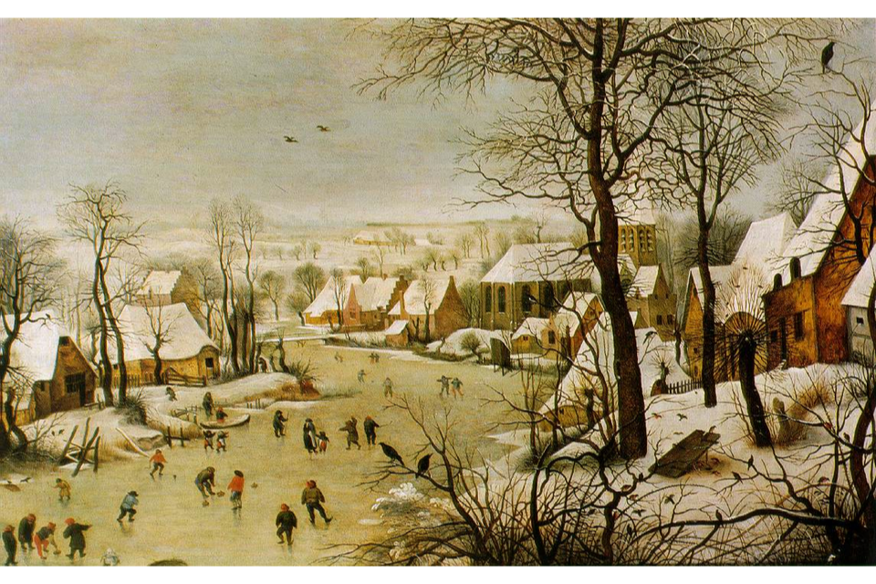 La trampa del pájaro by Pieter Bruegel el Viejo - 1565 Musées Royaux des Beaux-Arts de Belgique