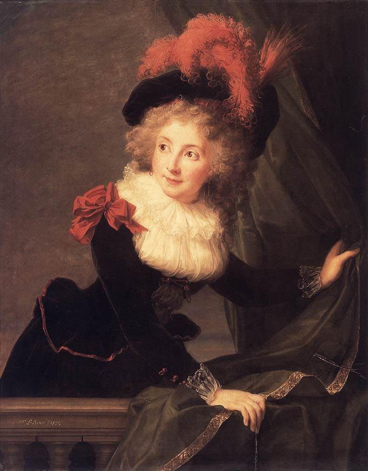 Madame Perregaux by Elisabeth Vigee Le Brun - 1789 - 99.6 x 78.5 cm 