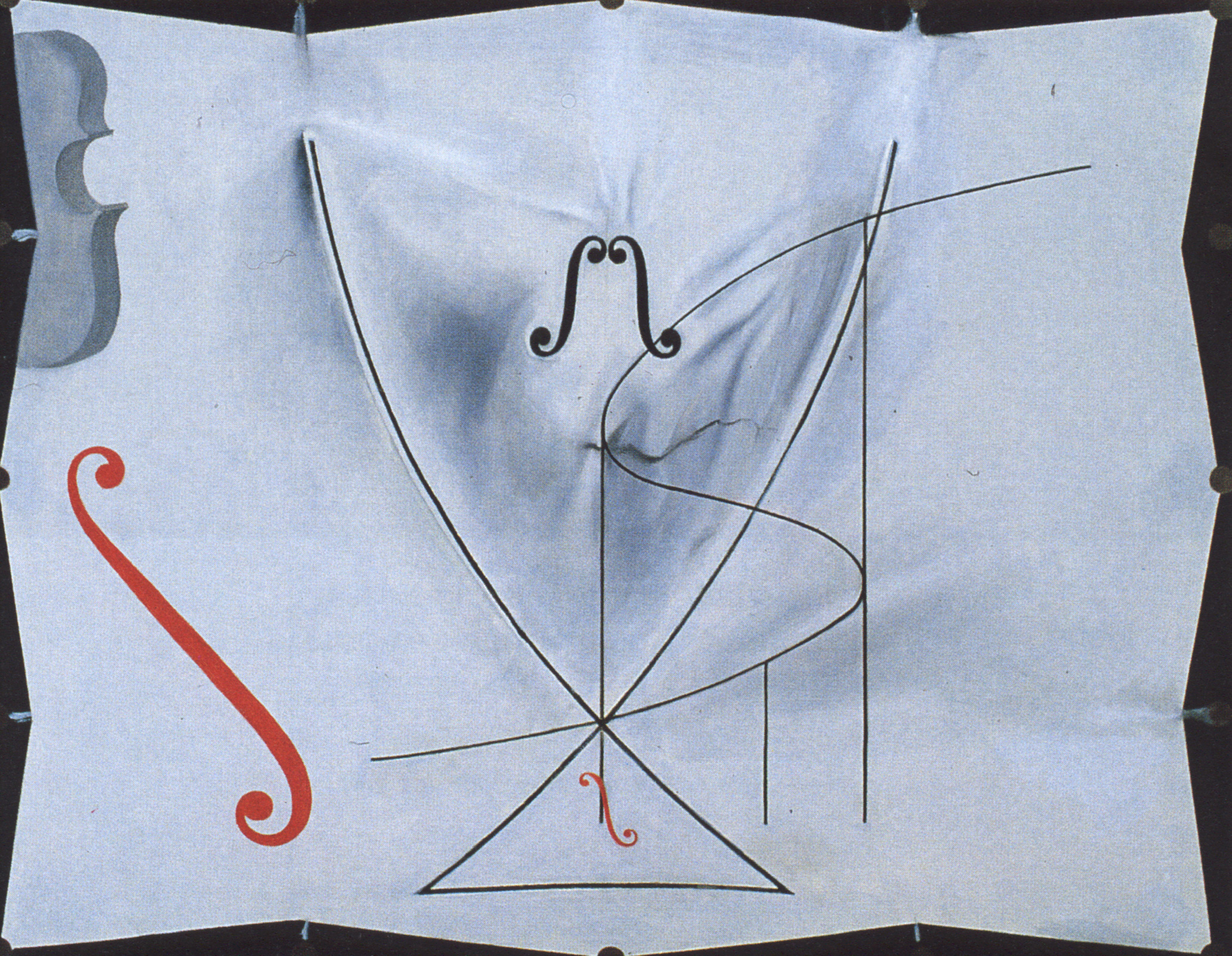 燕子尾巴 by Salvador Dalí - 1983 - 73 x 92.2 公分 