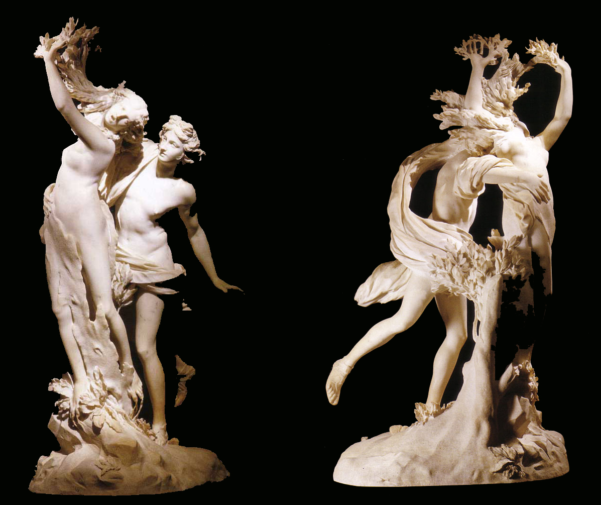 Apolo y Dafne by Gianlorenzo Bernini - 1622–1625 - 243 cm Museo Borghese