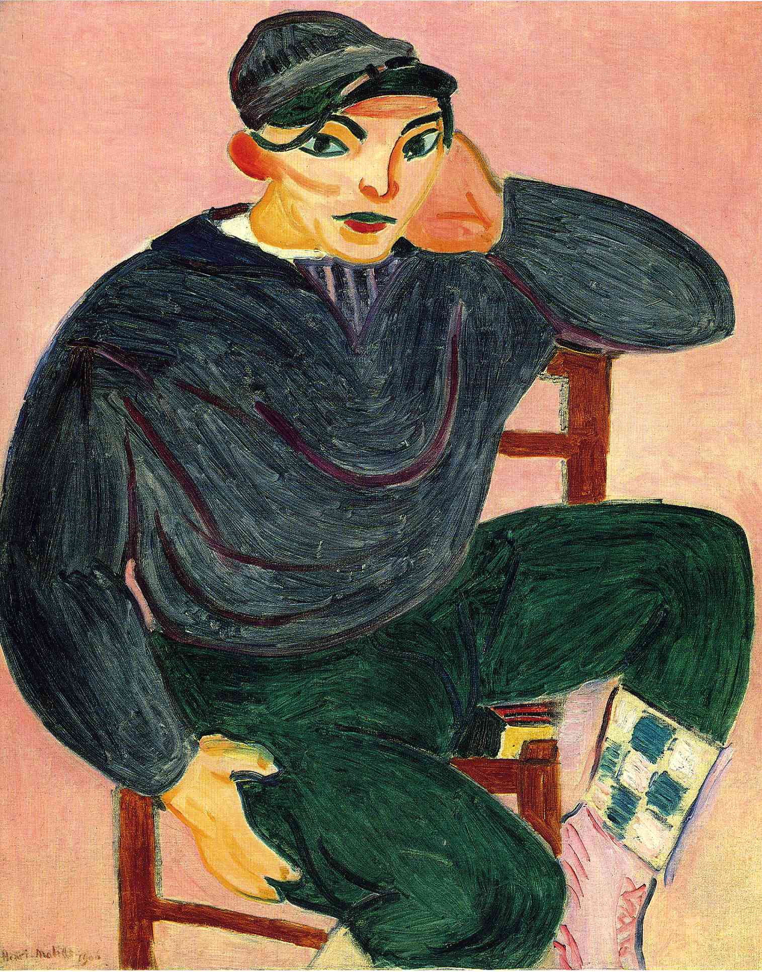 A fiatal tengerész II by Henri Matisse - 1906 - 100 x 81 cm 