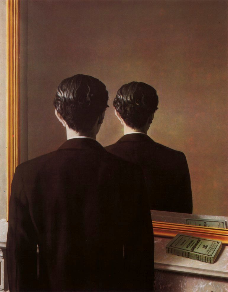 Çoğaltılamaz by René Magritte - 1937 - 81.3 × 65 cm özel koleksiyon