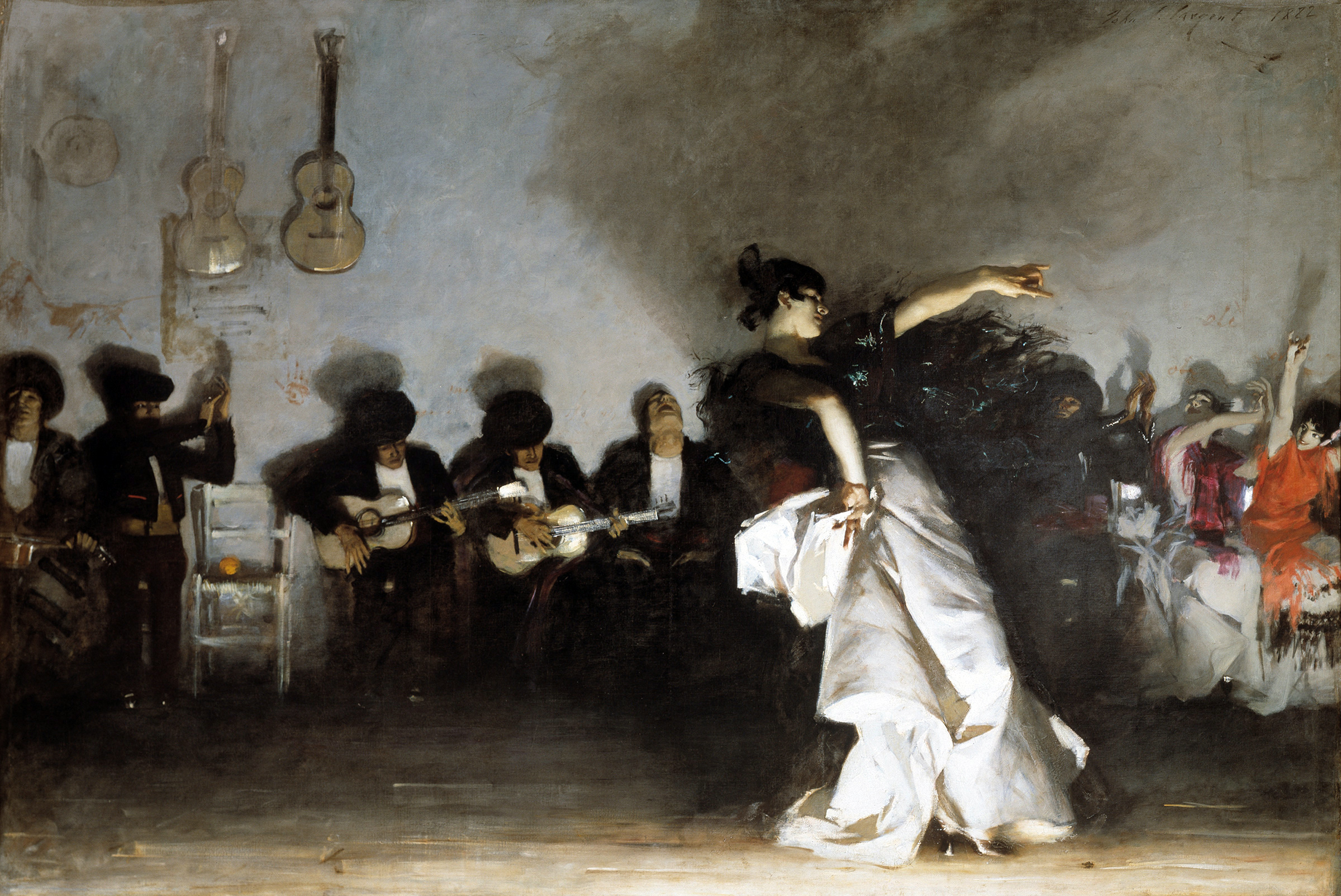El Jaleo by John Singer Sargent - 1882 - 237 × 352 cm 