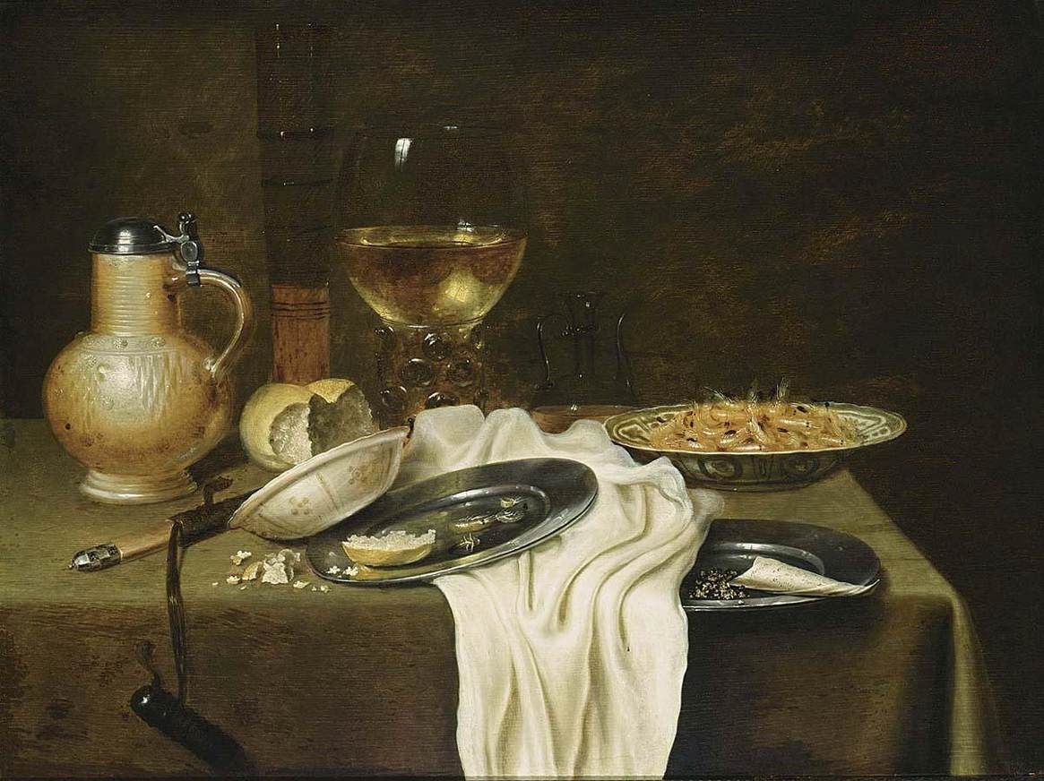 Nature morte by Maerten Boelema de Stomme - entre 1642 et 1644 - 56 x 76 cm collection privée