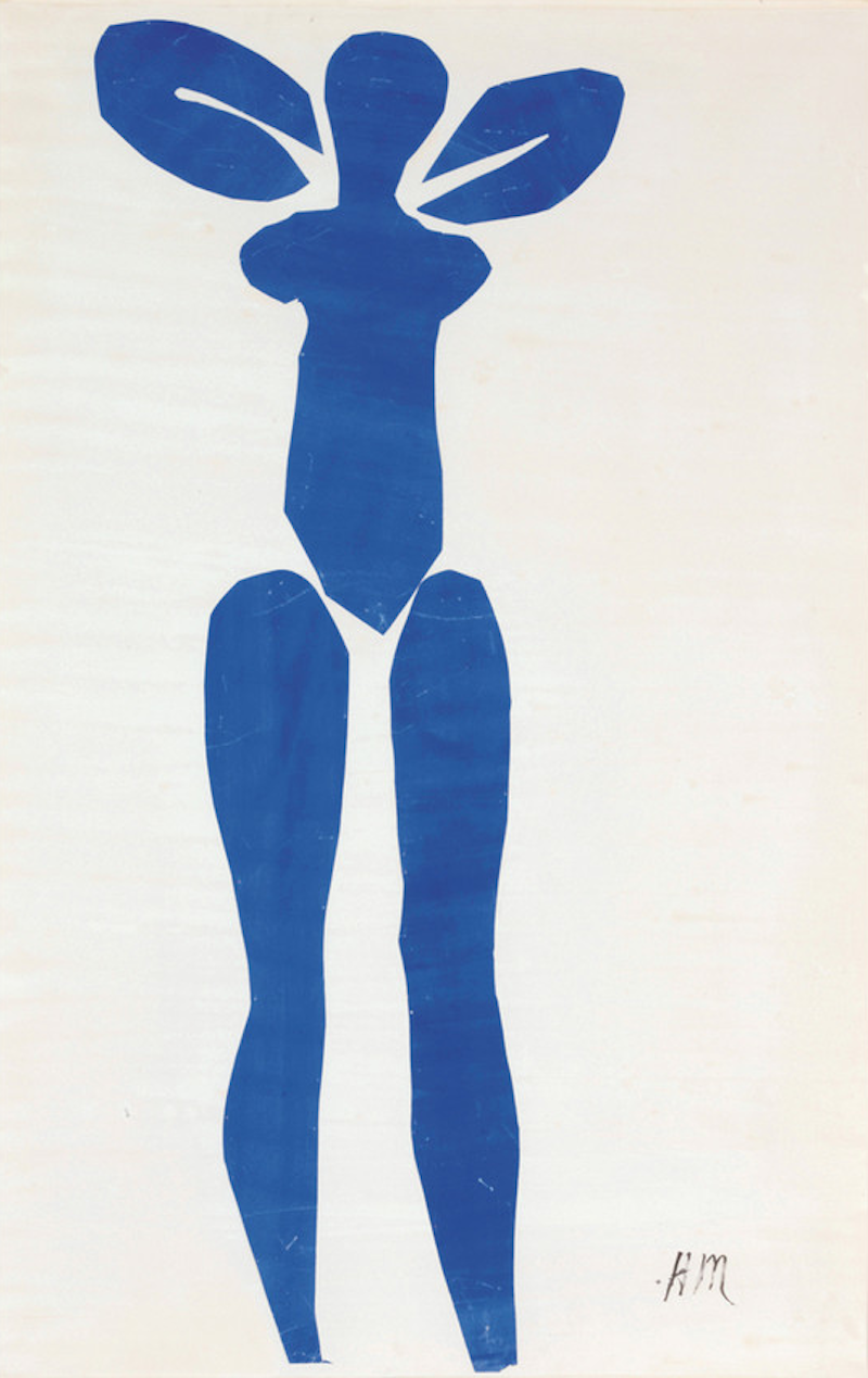 Blue Nude by Henri Matisse - 1952 - 112.7 x 73.7 cm Metropolitan Museum of Art