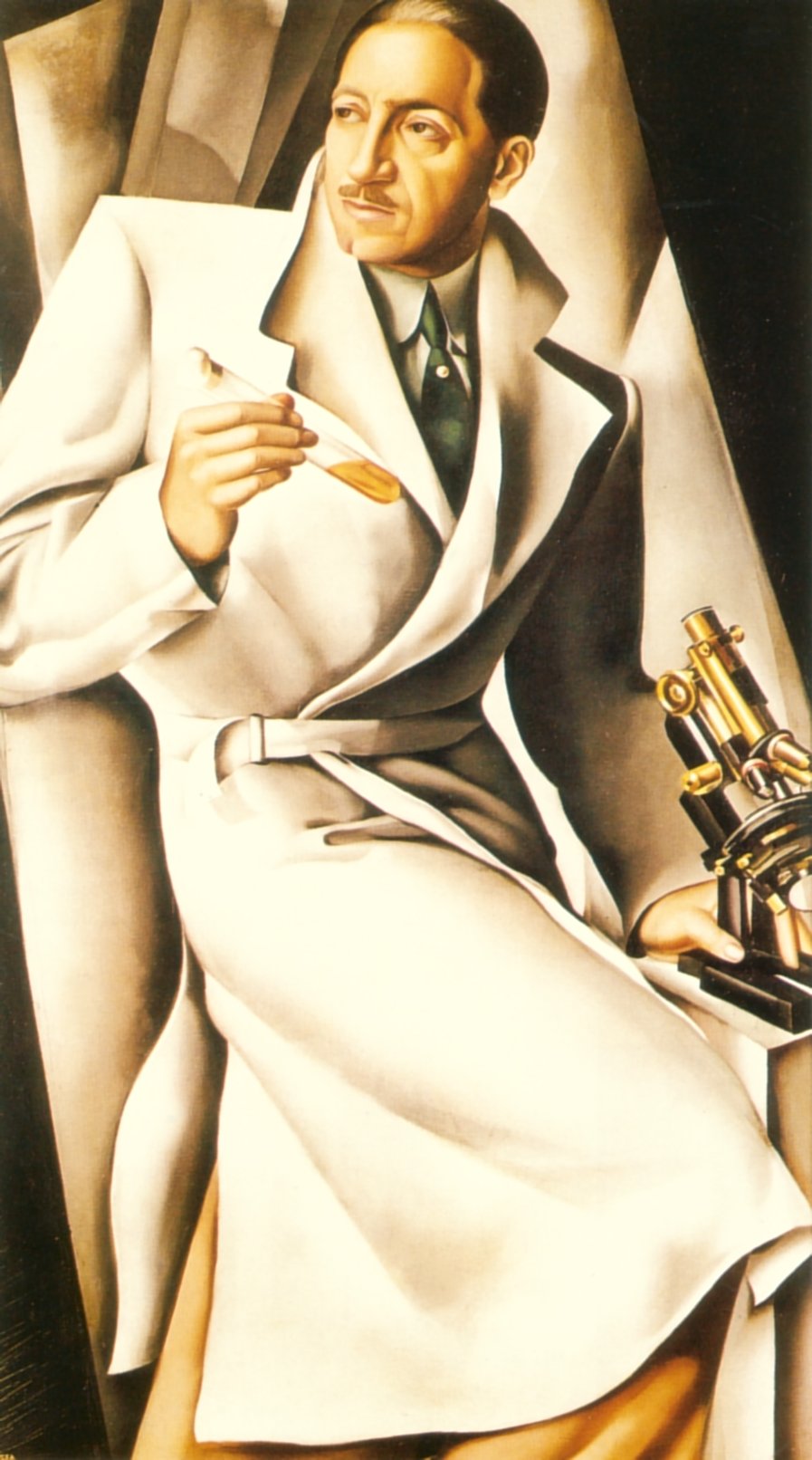 Portrait Of Dr. Boucard by Tamara de Lempicka - 1929 - - private collection