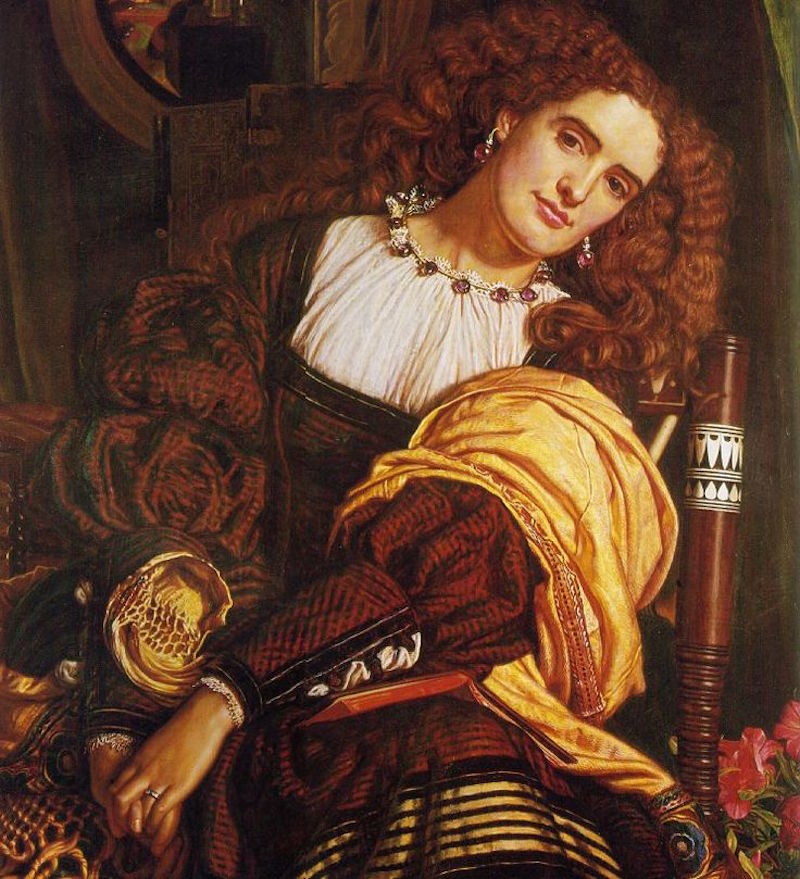 Il Dolce Far Niente by William Holman Hunt - 1866 - 39 x 32 l/2 inches private collection