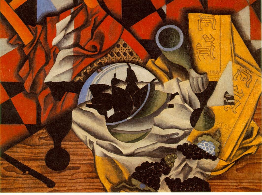 Pears and Grapes on a Table by Juan Gris - 1913 - 54.6 × 73 cm Metropolitan Museum of Art