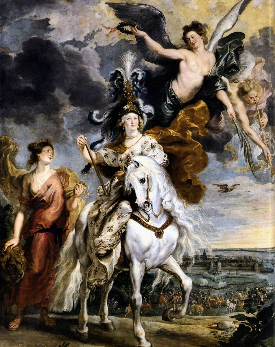 Il trionfo di Juliers, 1° settembre 1610 by Peter Paul Rubens - 1625 - 394 x 295 cm Musée du Louvre