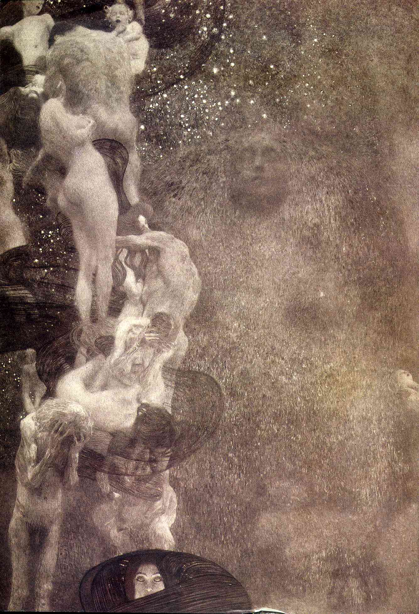 Filozofie by Gustav Klimt - 1890 - - 