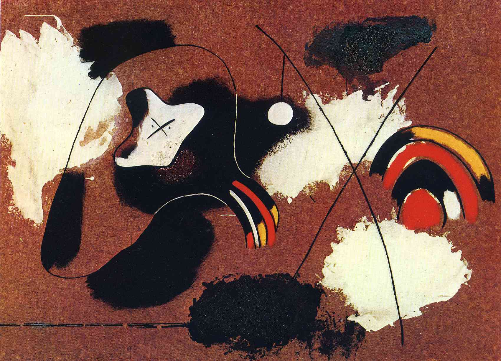 Картина (Painting) by Joan Miró - 1936 - 78 x 108 cm 