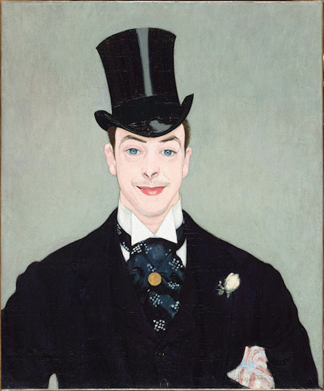 Henri Samary by Louis Anquetin - c. 1880 - 71 x 59,3 cm Musée d'Orsay
