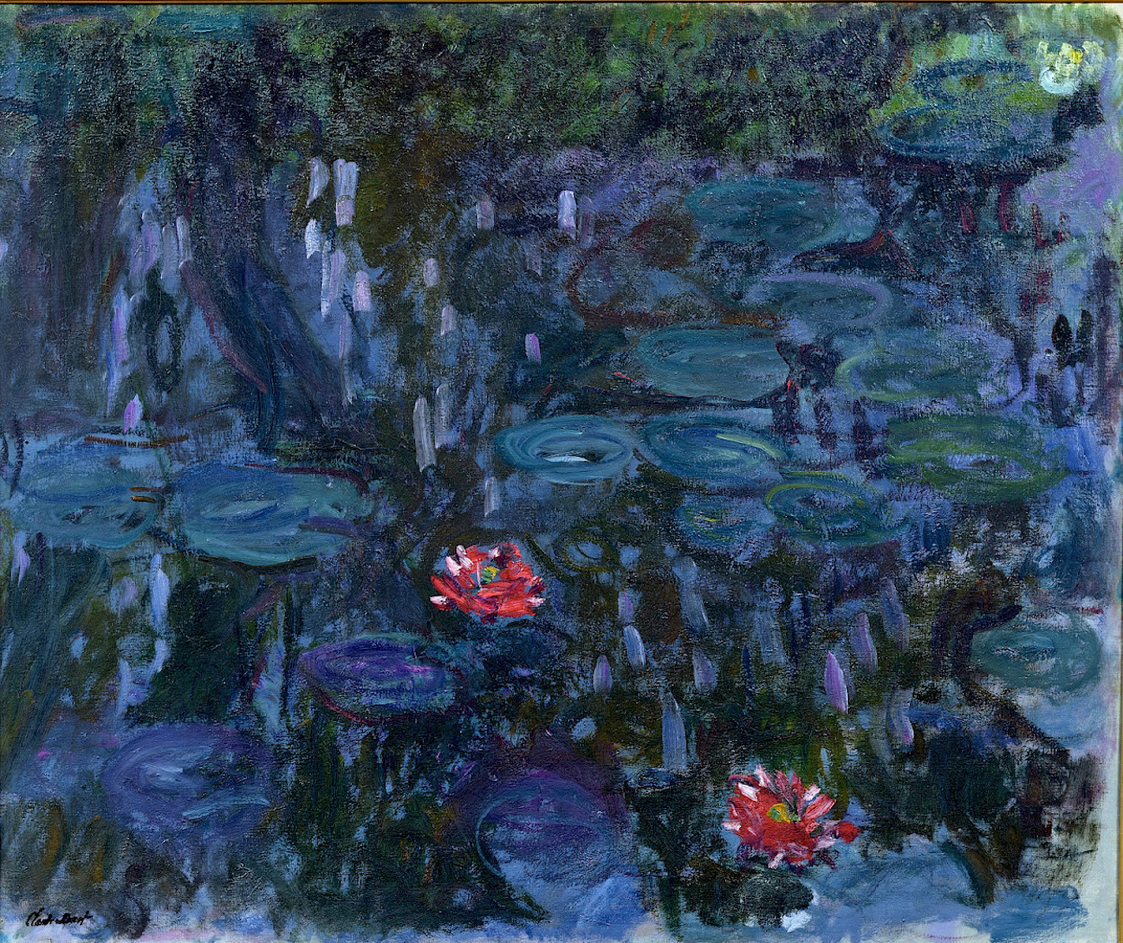 Water Lilies by Claude Monet - 1919 - 155 x 131 cm Musée Marmottan Monet
