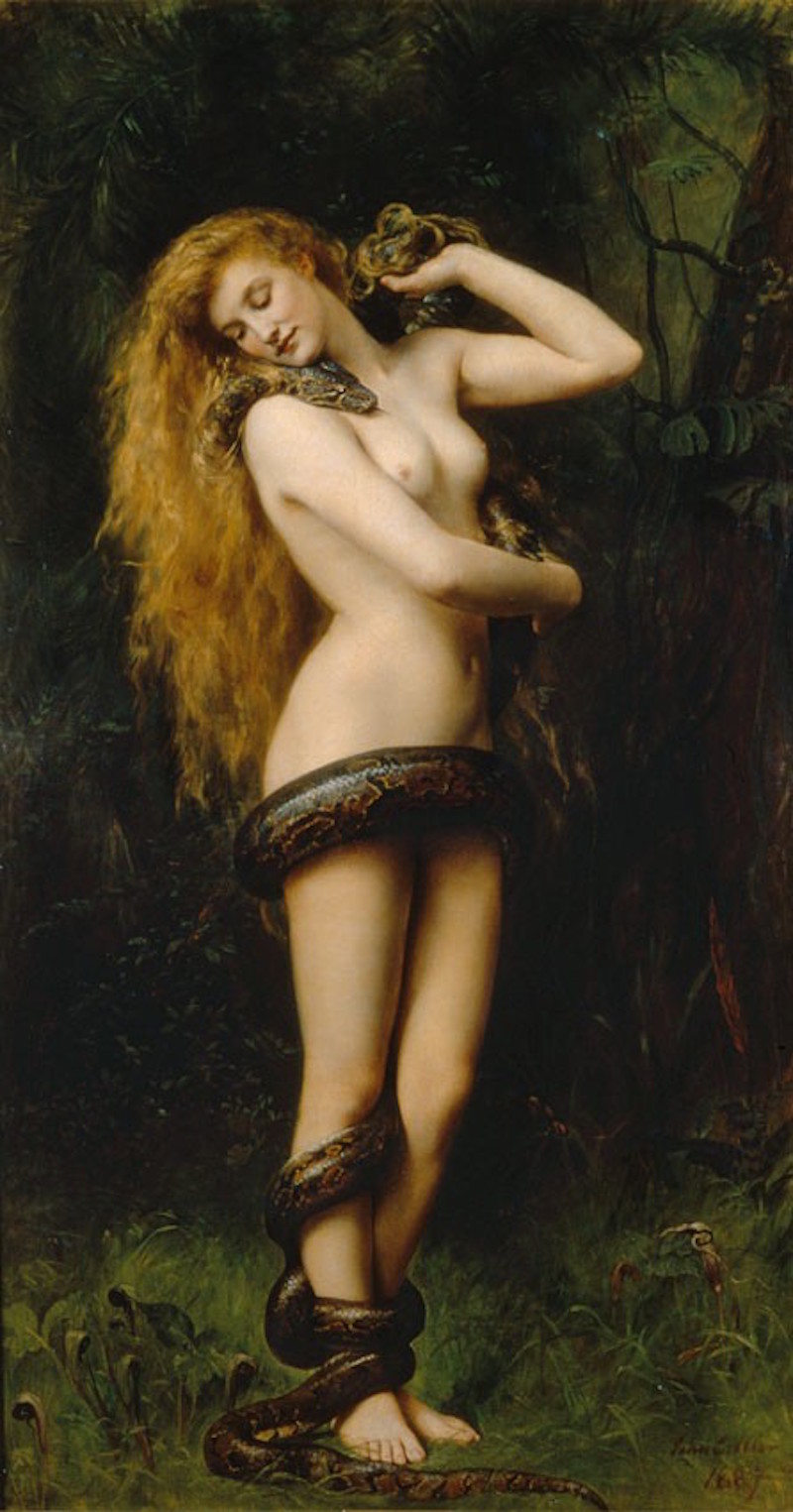 Lilith by John Collier - 1892 - - The Atkinson