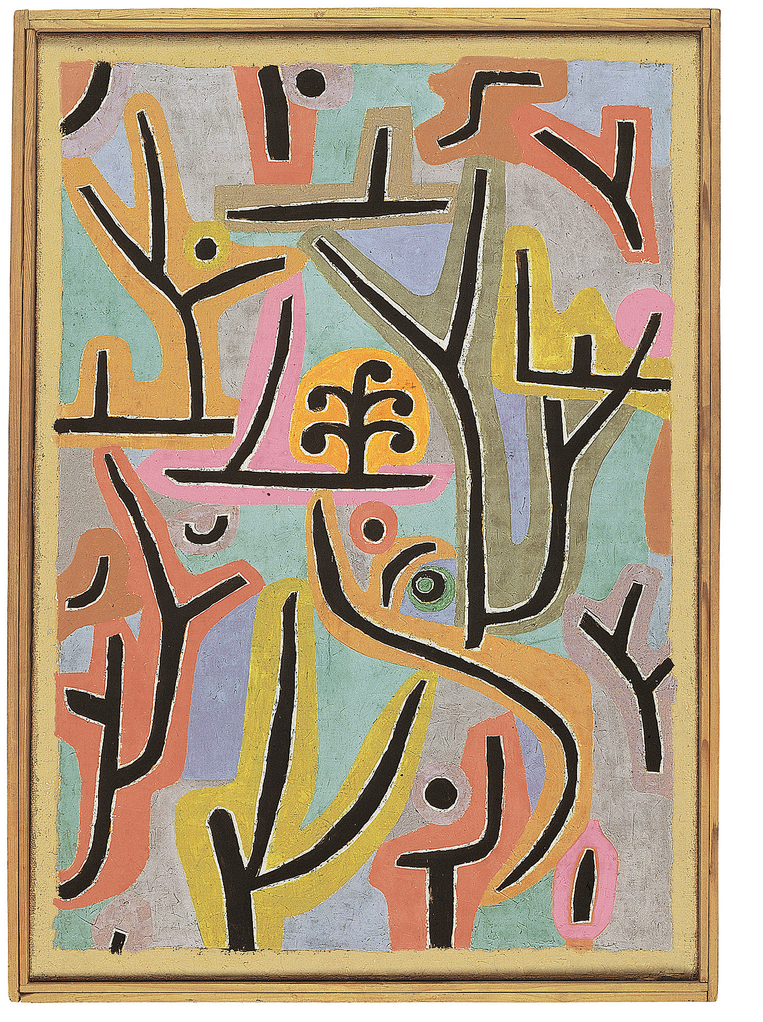 Парк возле Лу by Paul Klee - 1938 - 100x70 cm 
