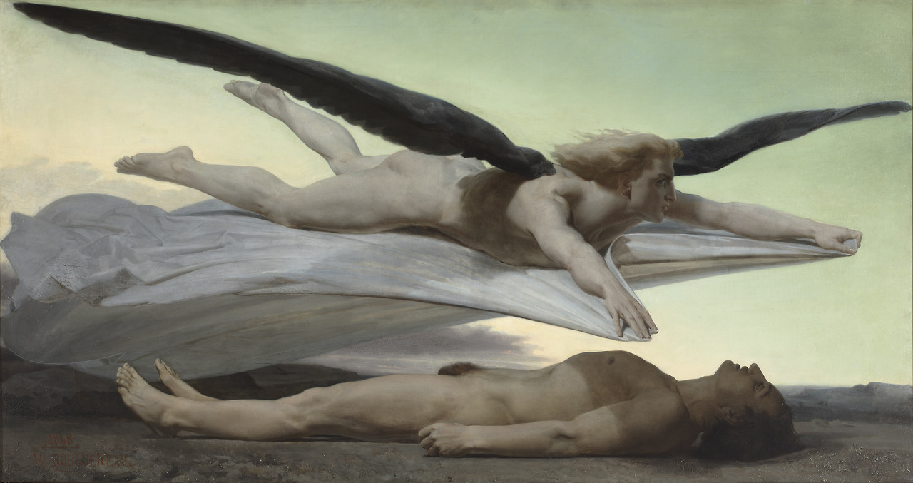 Równość aż do śmierci by William-Adolphe Bouguereau - 1848 - 141 x 269 cm 