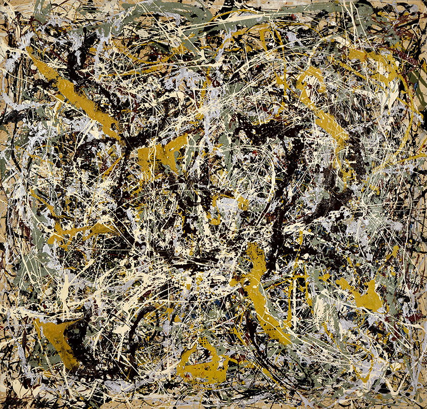 Número 11, 1949 by Jackson Pollock - 1949 - - Museo de Arte de la Universidad de Indiana