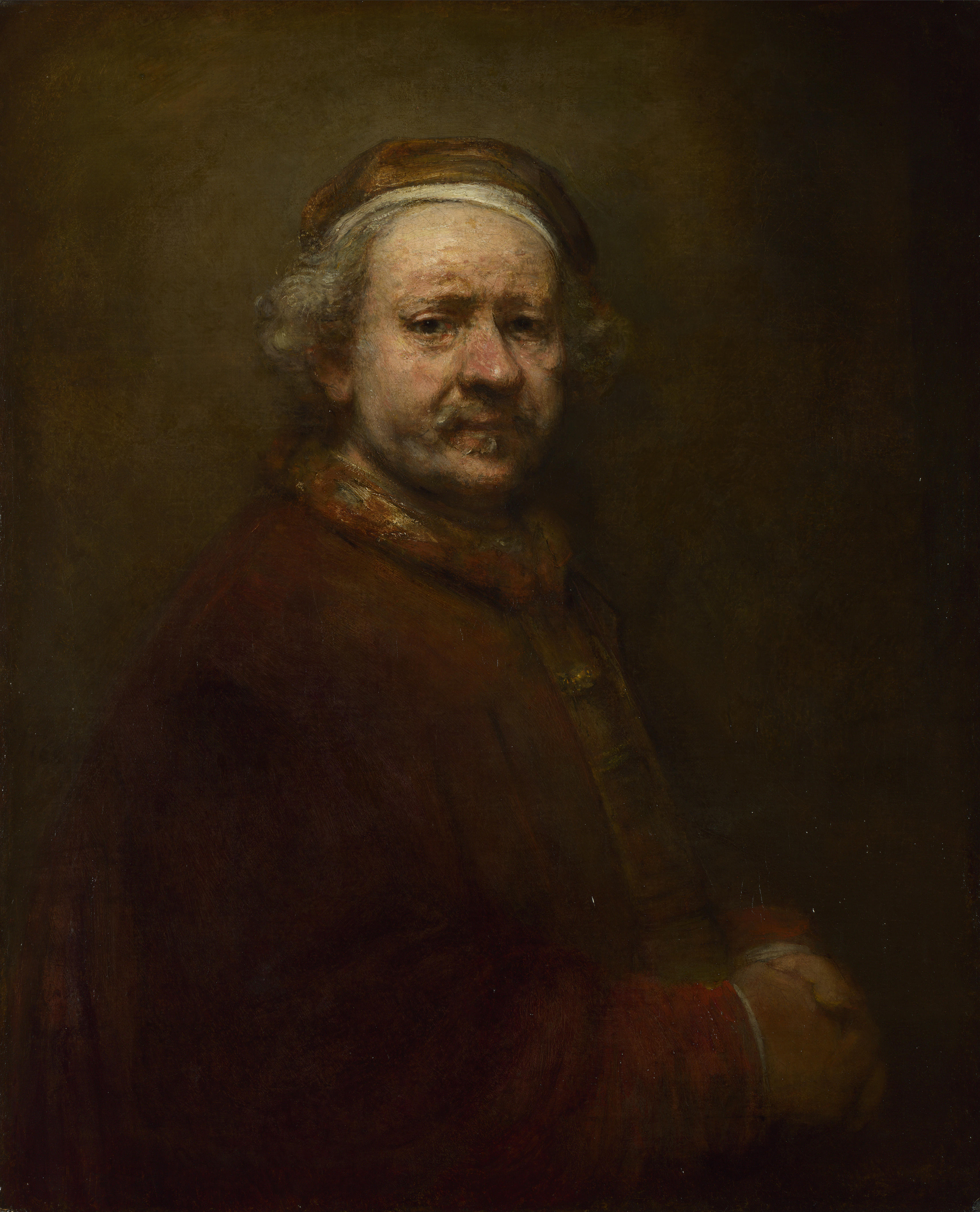 Autoportret by Rembrandt van Rijn - 1669 - 86 x 70,5 cm 