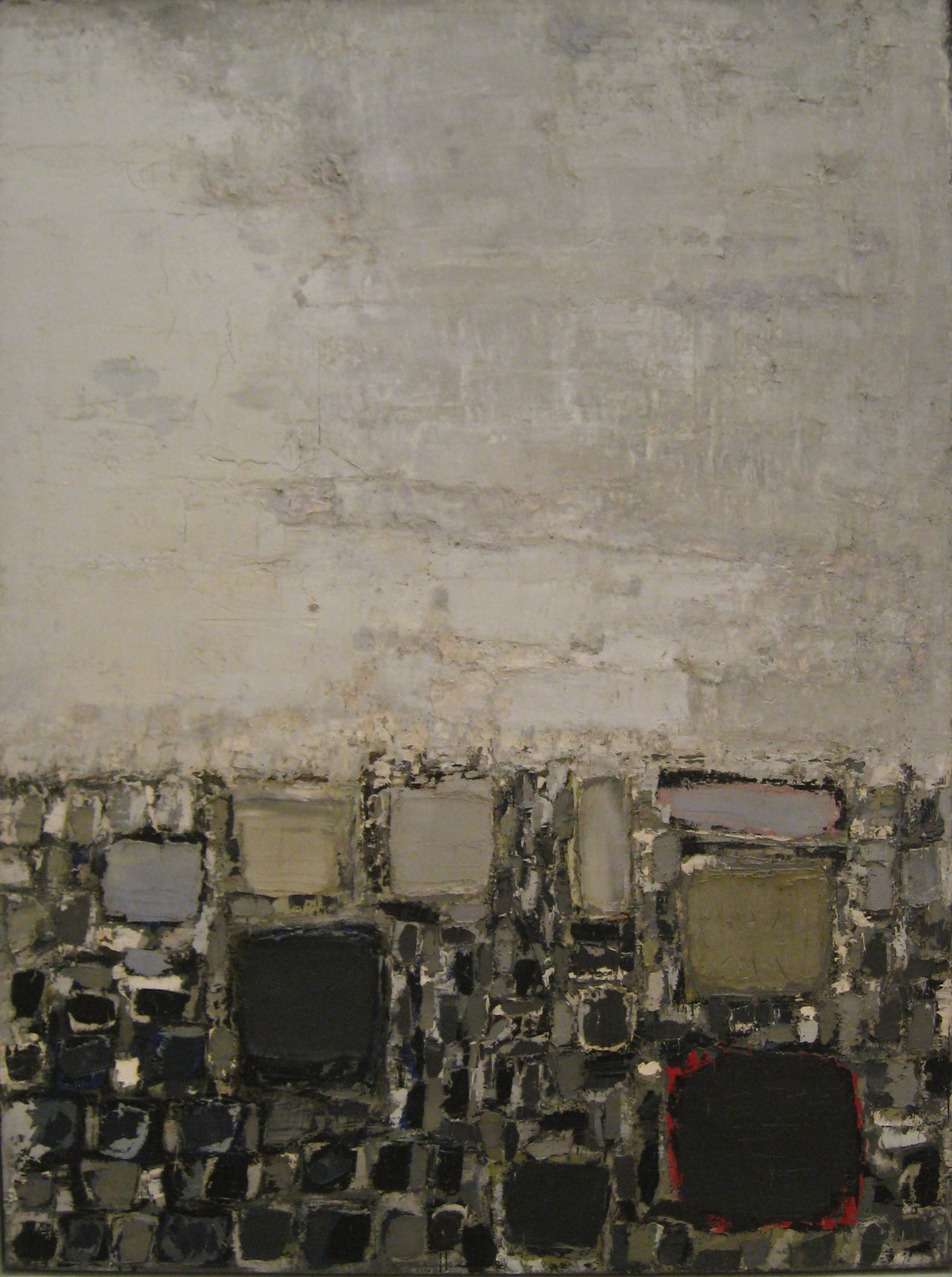 Os Telhados by Nicolas de Staël - 1952 