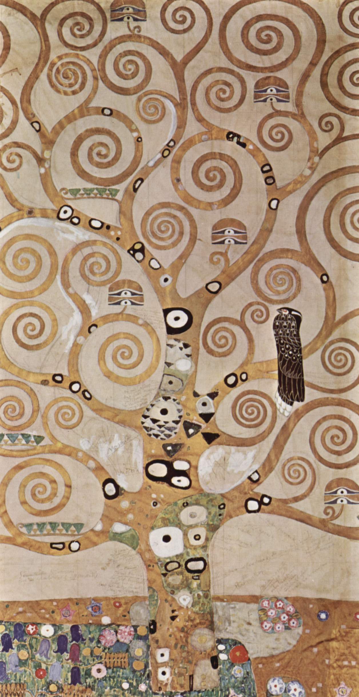 Árbol De La vida by Gustav Klimt - 1905 Museum für angewandte Kunst (MAK)
