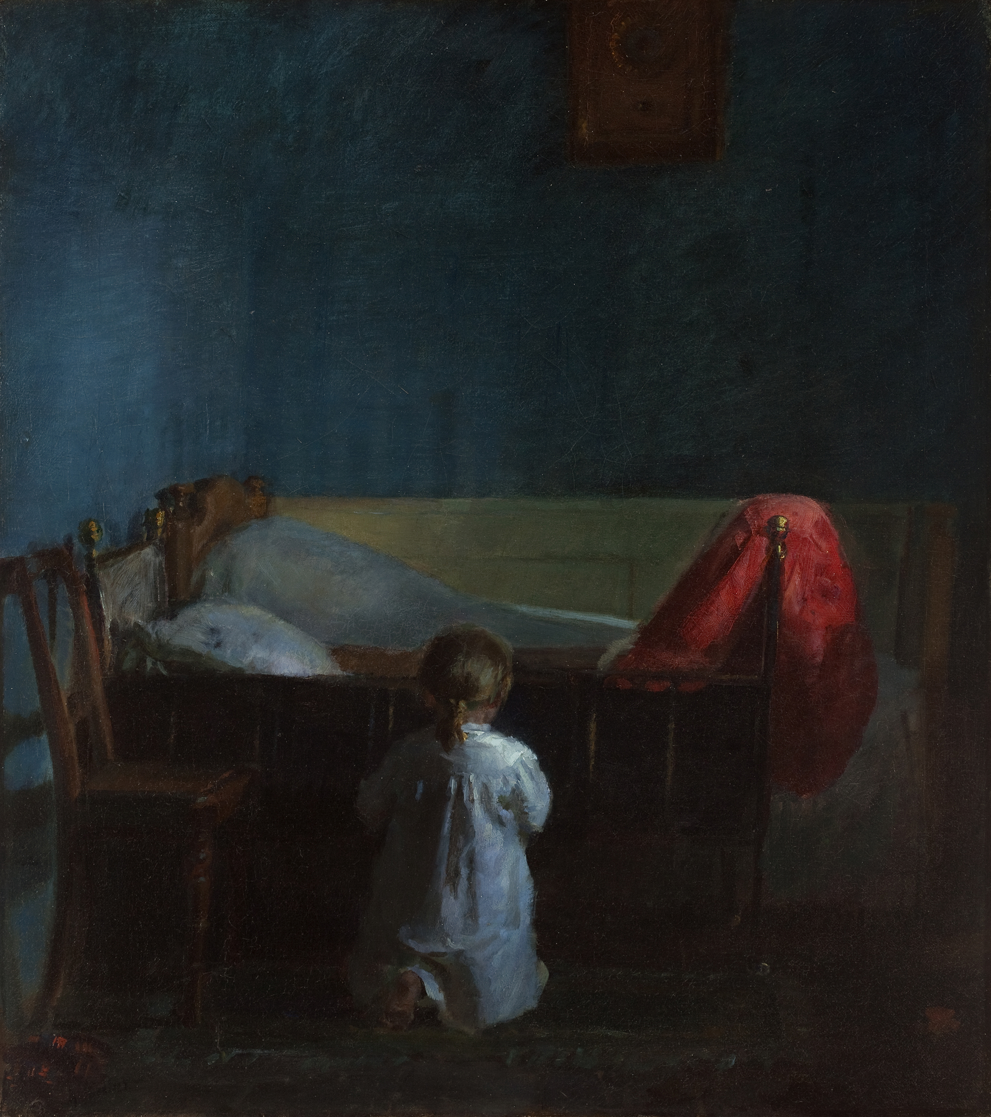 Rugăciunea de seară  by Anna Ancher - 1888 