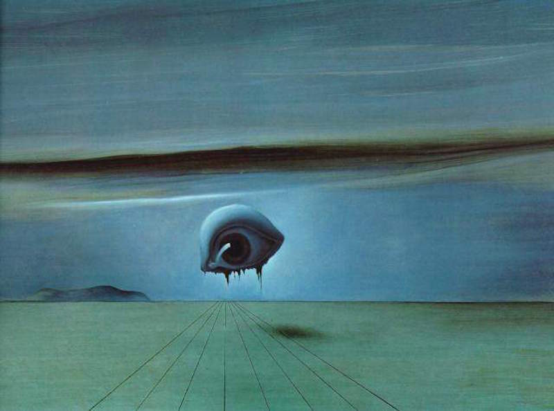 Das Auge by Salvador Dalí - 1945 - - Private Sammlung