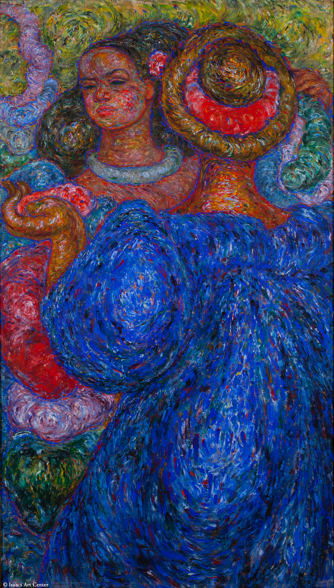 Lokalny kolor by Madge Tennent - 1934 - 175 x 102 cm 