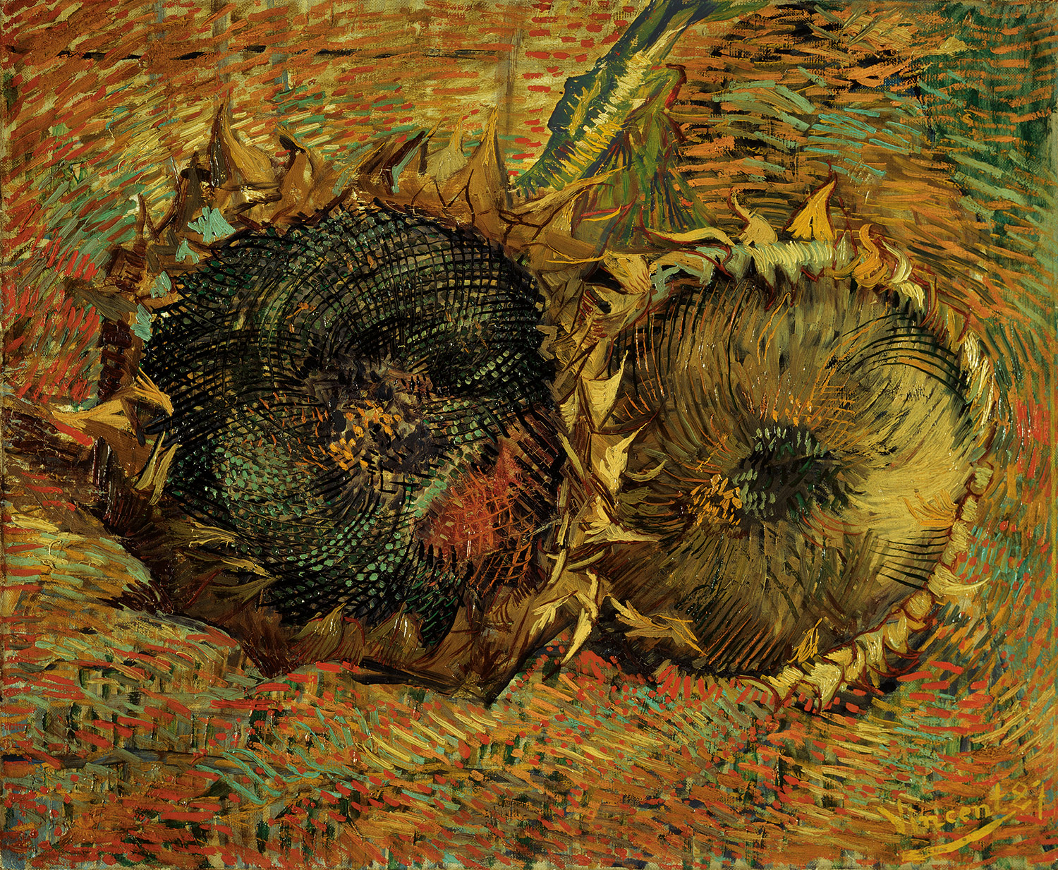 Girasoli by Vincent van Gogh - 1887 - 50 x 60,7 cm 