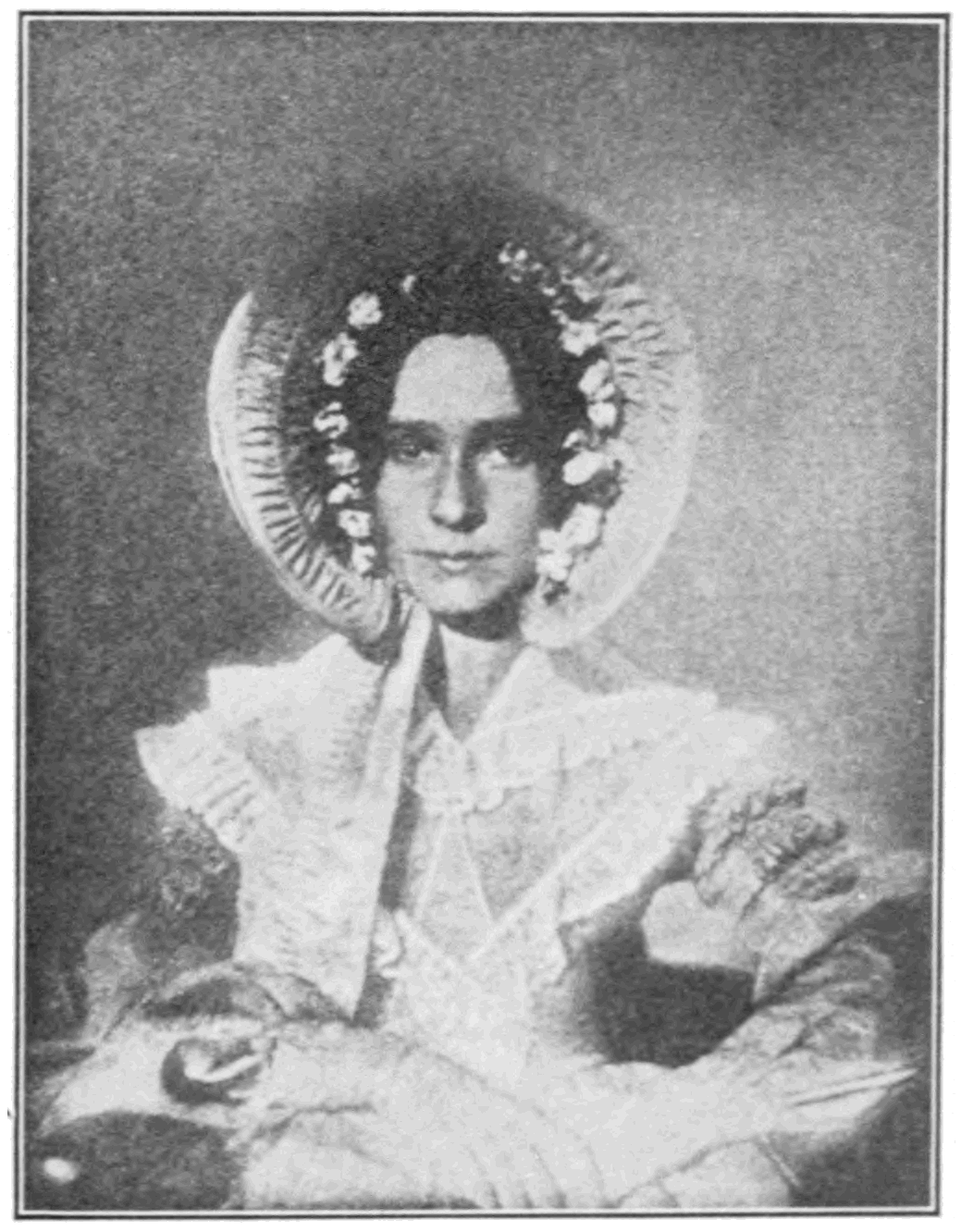 科學家約翰·威廉·德雷珀的妹妹 by John William Draper - 1840 