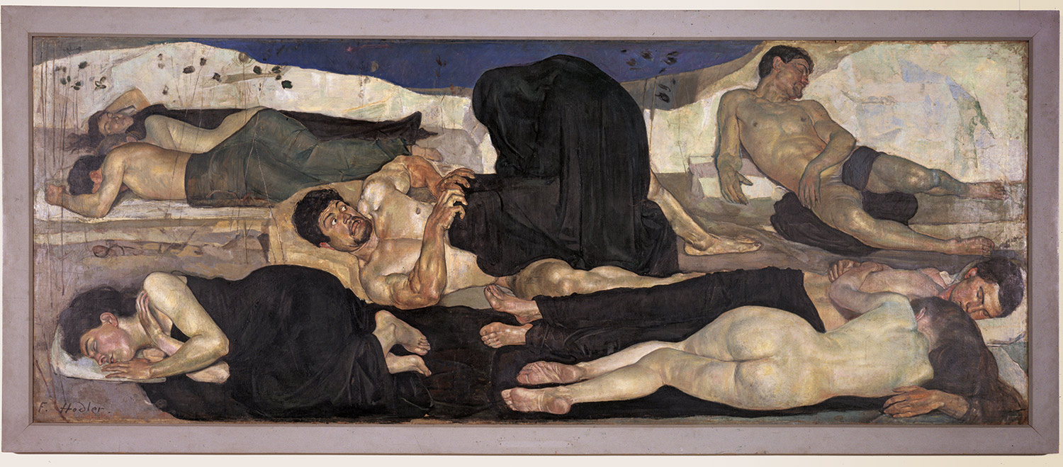 La noche by Ferdinand Hodler - 1889/90
 Kunstmuseum Bern