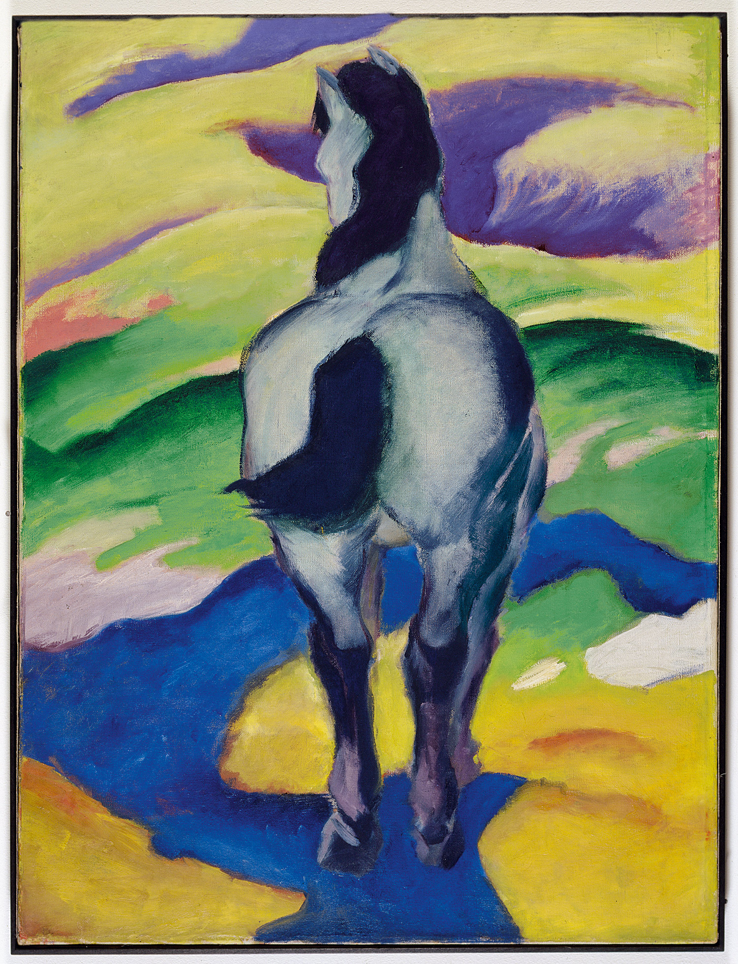 青い馬Ⅱ by Franz Marc - 1911 